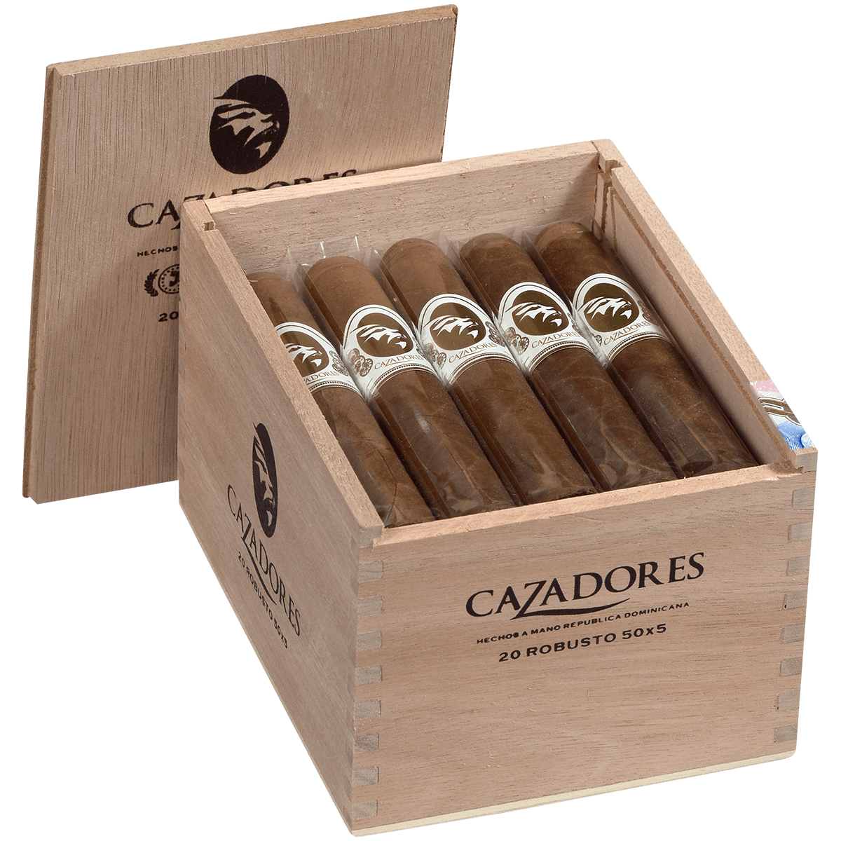 La Aurora Cazadores Claro Robusto 20Ct Box 5X50