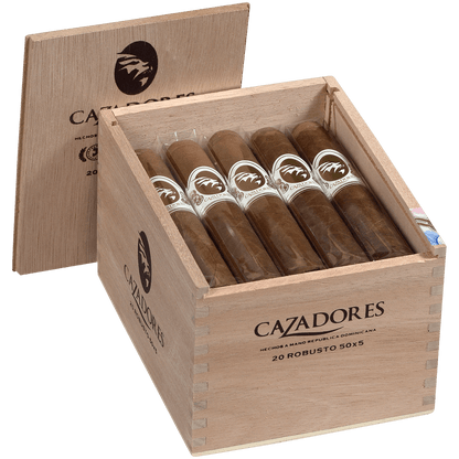 La Aurora Cazadores Claro Robusto 20Ct Box 5X50