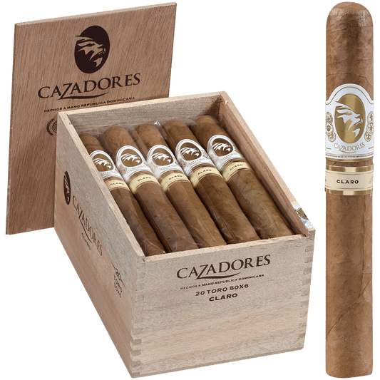 La Aurora Cazadores Claro Toro 20Ct Box 6X50
