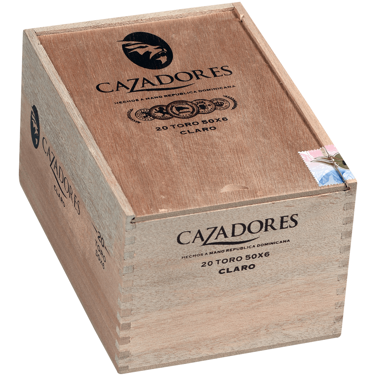 La Aurora Cazadores Claro Toro 20Ct Box 6X50