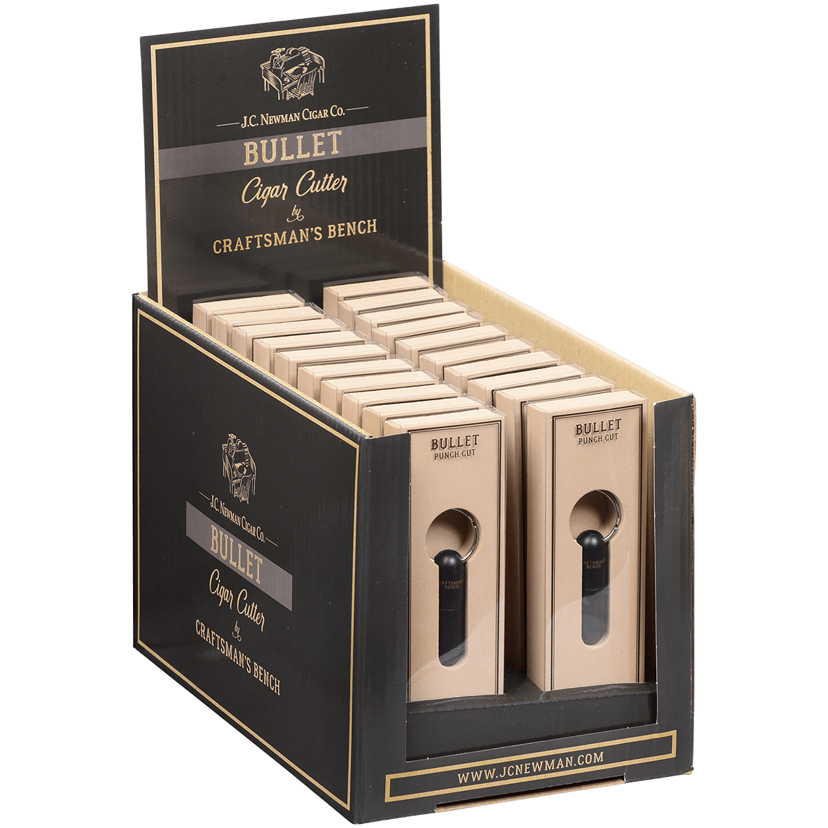 Cigar Punch Cutter Craftsmans Bench 5704 Display 20 Ct.