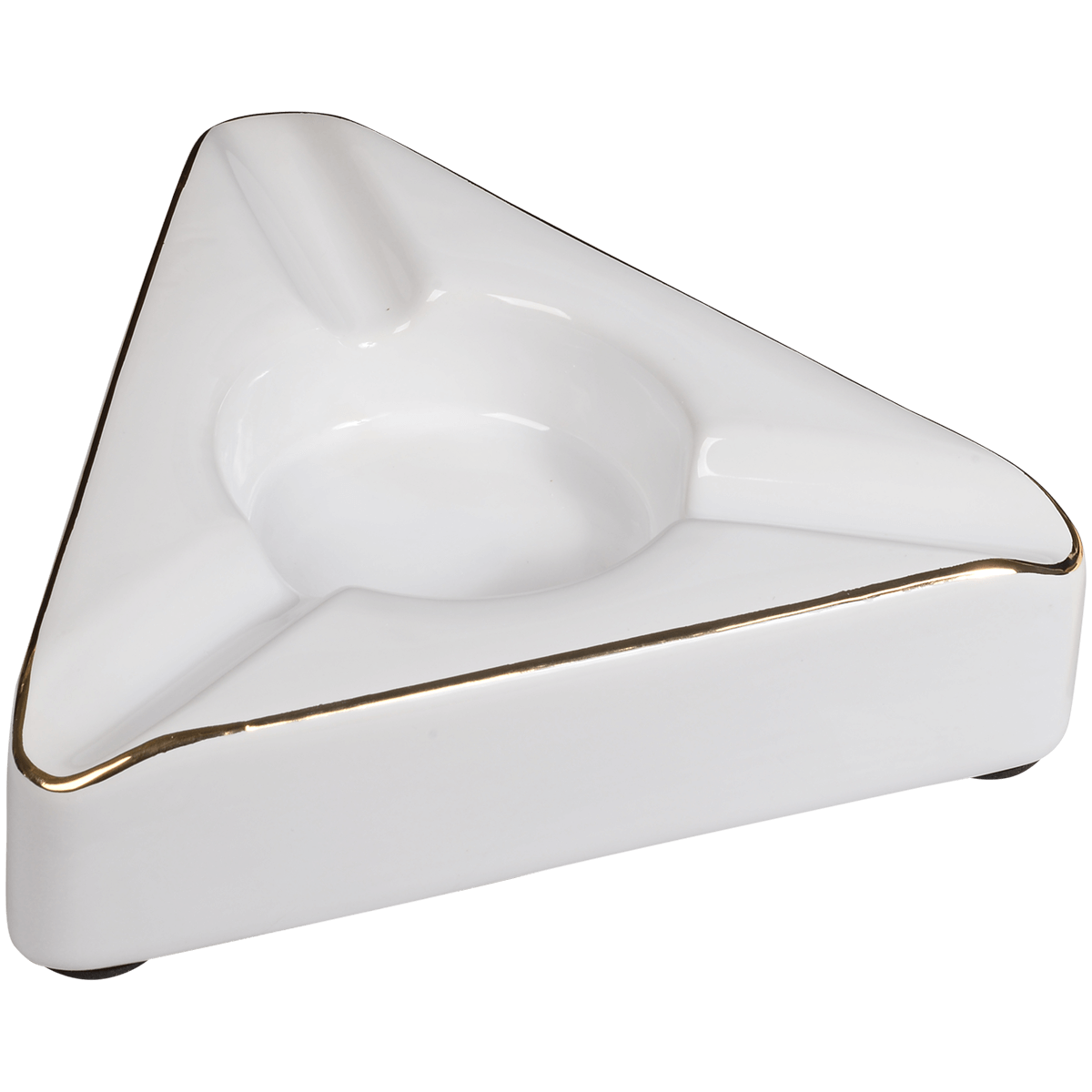 Ashtray Cigar Craftsmans Bench Trident 3 Cigar Triangle Whitecrae