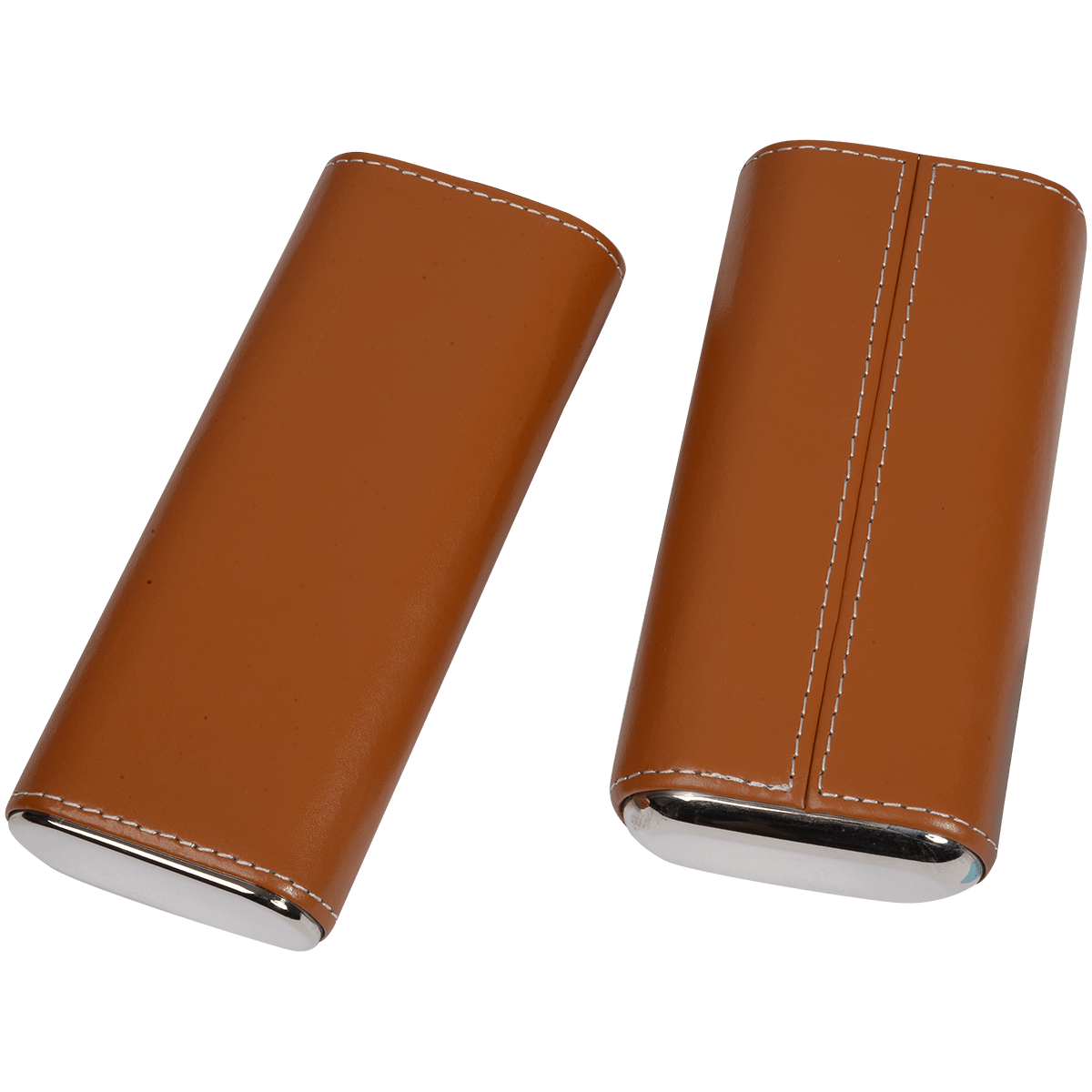 Cigar Case CraftsmanS Bench Tan Nylon Silvertop Churchill 8.50X54