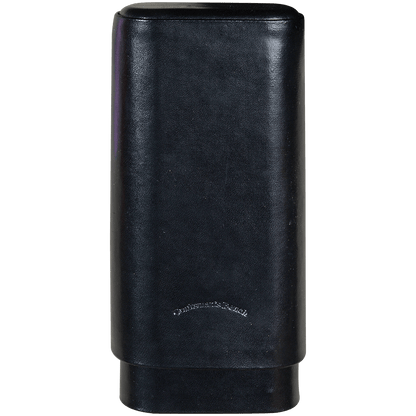 Cigar Case CraftsmanS Bench Leather 3 Finger 60 Gauge Black Churchill 7.50X60