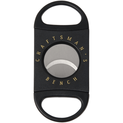 Cigar Cutter CraftsmanS Bench Double Blade 64 Gauge Black 20 Ct. Display