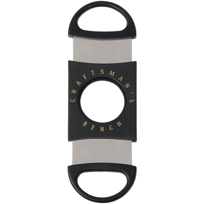 Cigar Cutter CraftsmanS Bench Double Blade 64 Gauge Black 20 Ct. Display