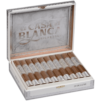 Casa Blanca Nicaragua Natural De Luxe 20 Ct. Box 6.00X50