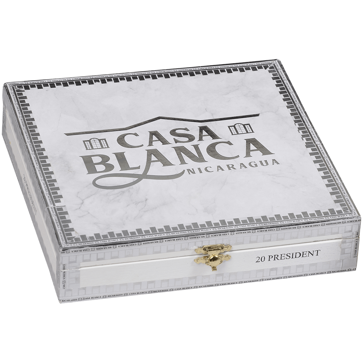 Casa Blanca Nicaragua Natural President 20 Ct. Box 7.50X50