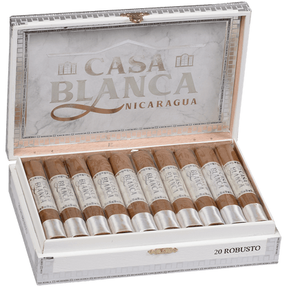 Casa Blanca Nicaragua Natural 20 Ct. Box Robusto 5.00X52