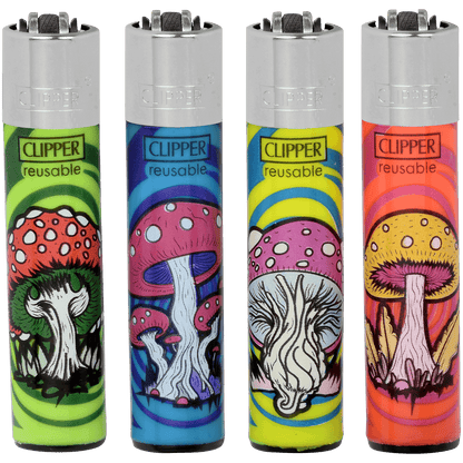 Clipper Cp11 Printed Mix Magic Shrooms 2-Tier Carousel Window Display 96 Ct