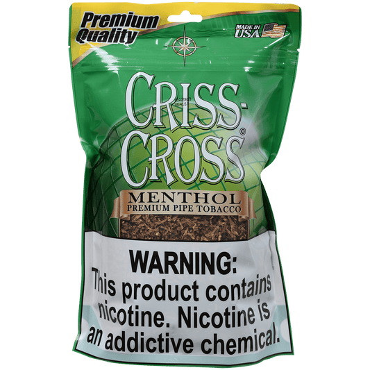 Criss Cross Pipe Tobacco Mint 6 Oz. Bag