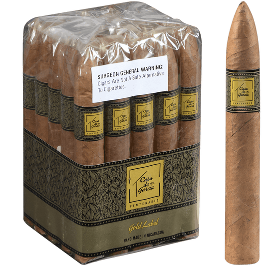 Casa De Garcia Centenario Gold Label Belicoso 25 Ct.