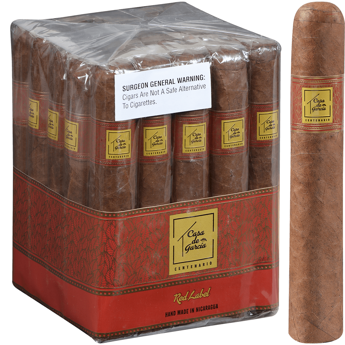 Casa De Garcia Centenario Red Label Magnum 25 Ct. Bundle 6.00X60