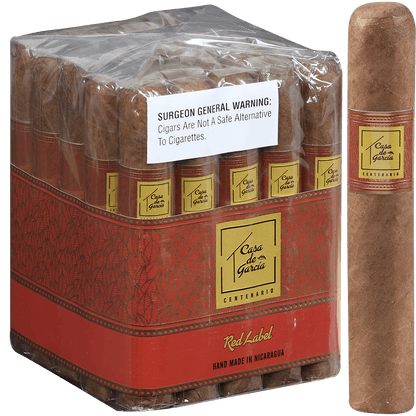 Casa De Garcia Centenario Red Label Robusto 25 Ct. Bundle 5.00X51