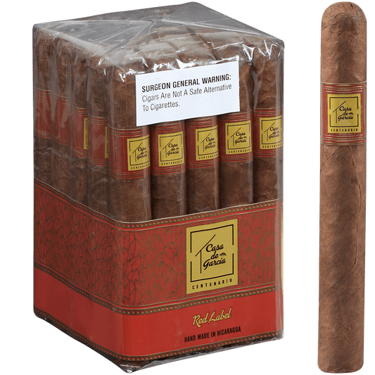 Casa De Garcia Centenario Red Label Toro 25 Ct. Bundle 6.00X51
