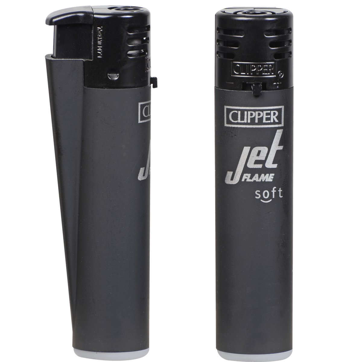 Clipper Ckj11 Black Soft Touch Jet Flame 48Ct Tray