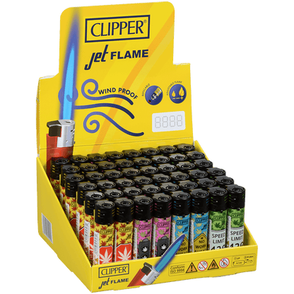 Clipper Ckj11 Leaf Signs Jet Flame 48Ct Tray