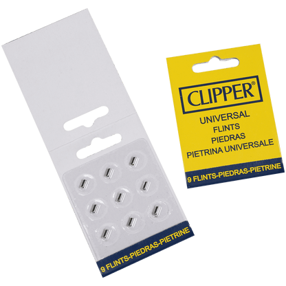 Clipper Flint 9Pk 24 Ct Display
