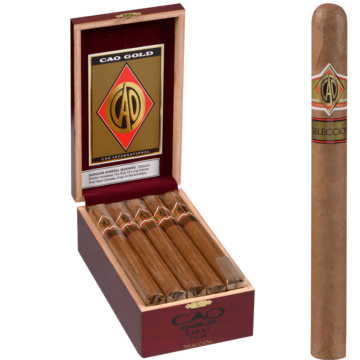 Cao Seleccion Gold Churchill 15 Ct. Box 7.00X48