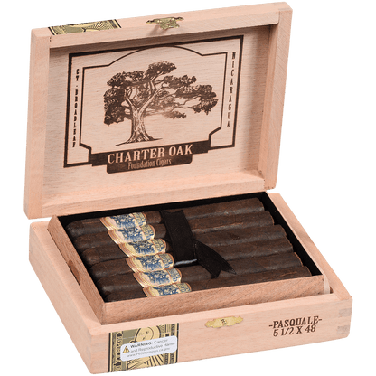 Foundation Charter Oak Especiales Pasquale Maduro 12 Ct. Box 5.50X48