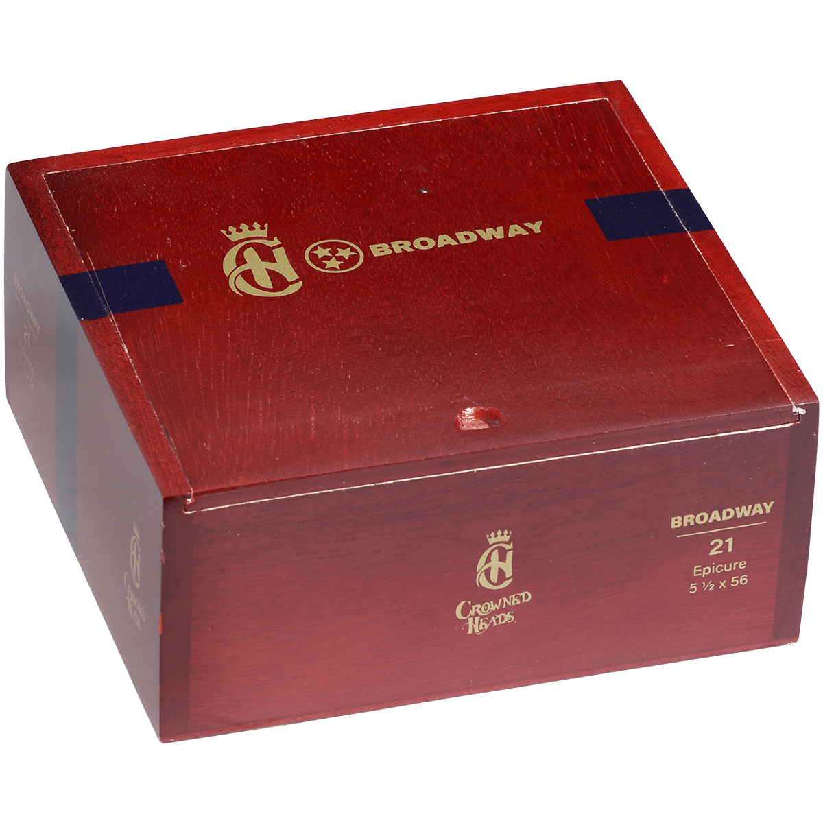 Crowned Heads Broadway Epicure 21 Ct. Box 5.50X56