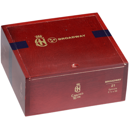 Crowned Heads Broadway Epicure 21 Ct. Box 5.50X56