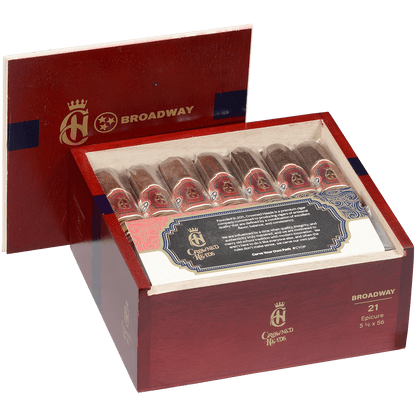 Crowned Heads Broadway Epicure 21 Ct. Box 5.50X56