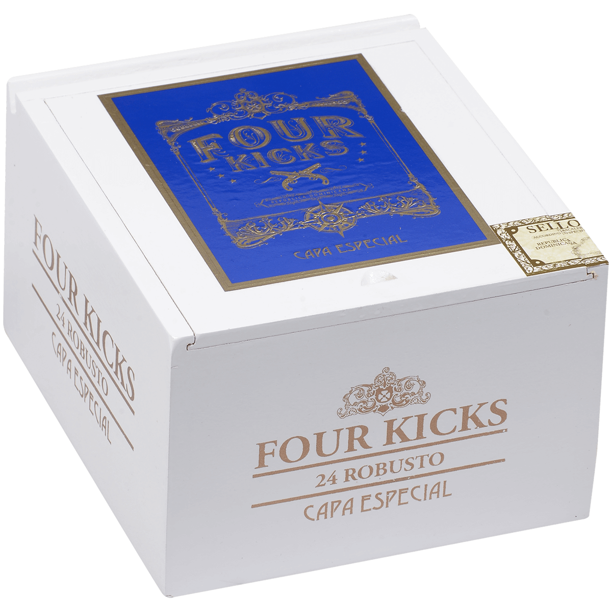 Crowned Heads Four Kicks Capa Especial Robusto 24 Ct. Box 5.50X51