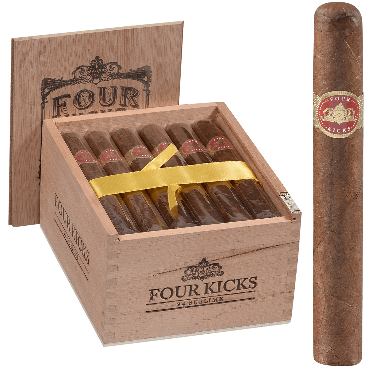 Crowned Heads Four Kicks Sublime 6.00X54 24 Ct Box