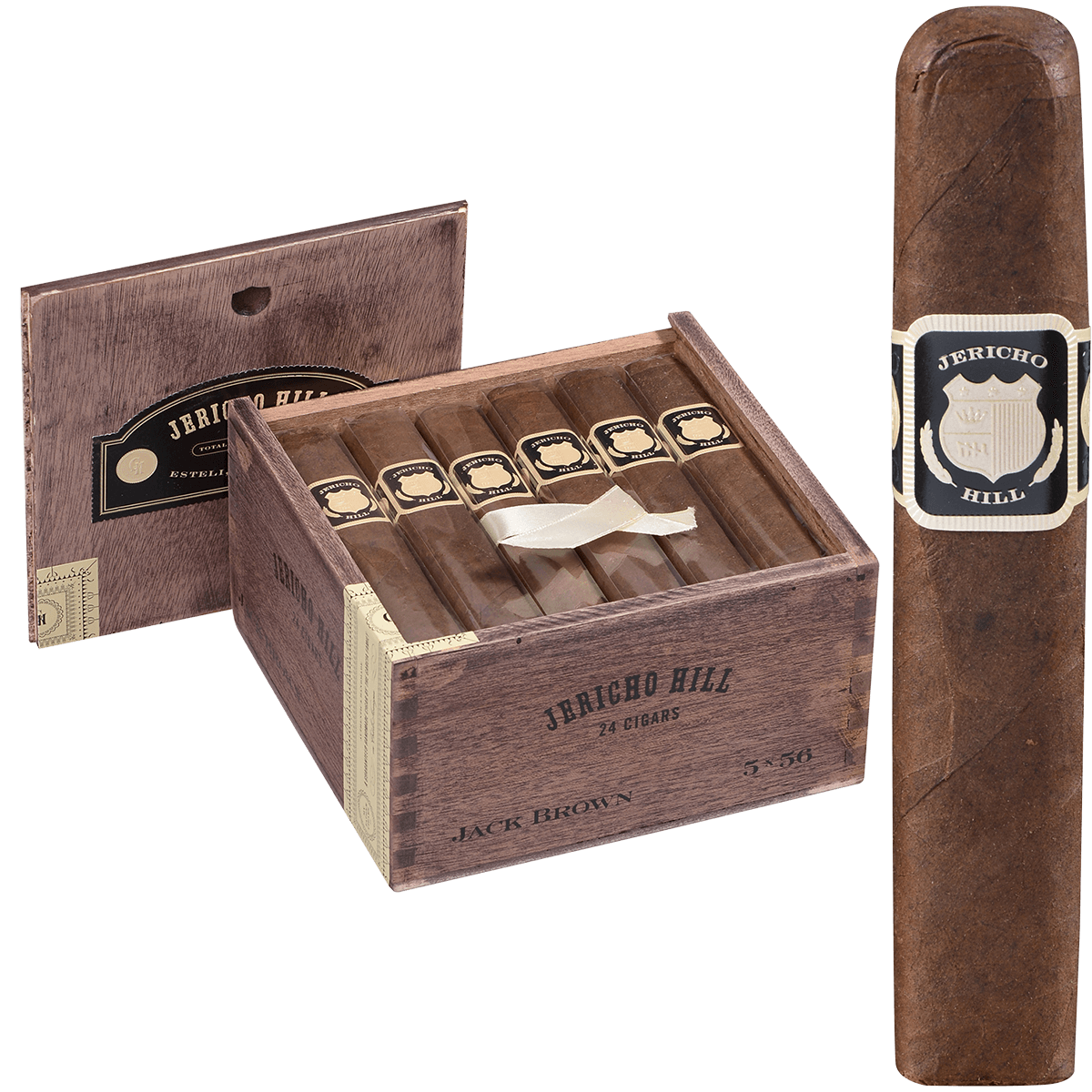 Crowned Heads Jericho Hill Jack Brown 5.00X56 24 Box Ct