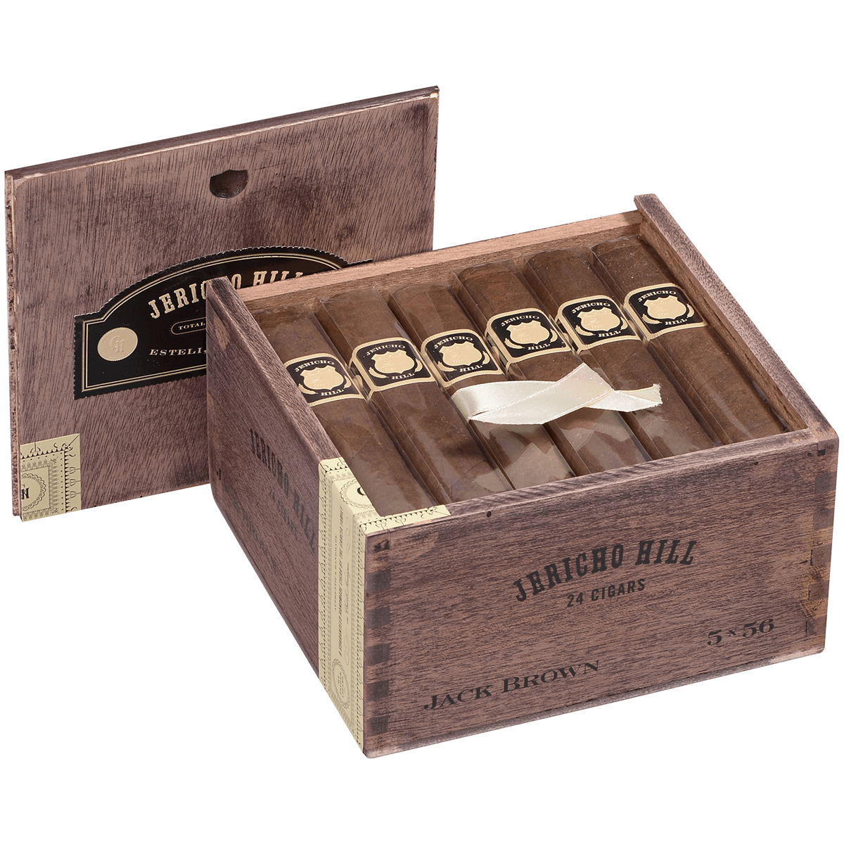 Crowned Heads Jericho Hill Jack Brown 5.00X56 24 Box Ct