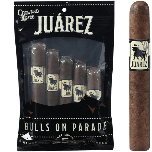 Crowned Heads Juarez Bulls On Parade Fresh Pack Sampler 5 Ct