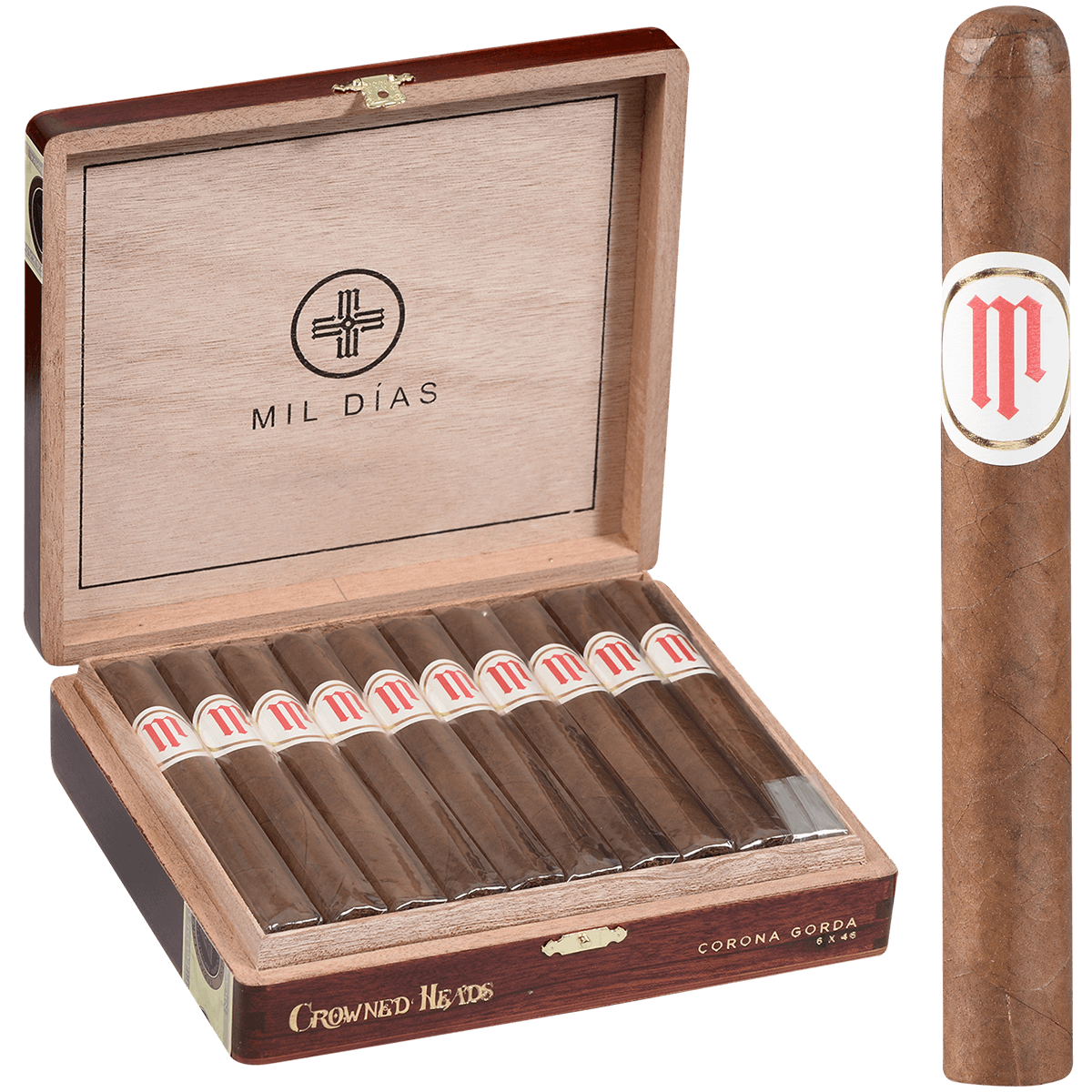 Crowned Heads Mil Dias Corona Gorda 20 Ct. Box 6.00X47