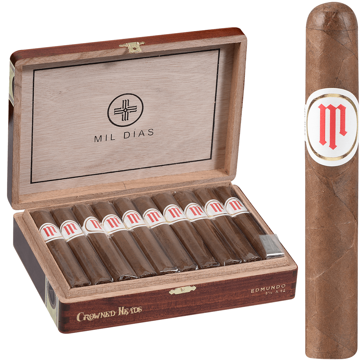 Crowned Heads Mil Dias Edmundo 20 Ct. Box 5.33X53