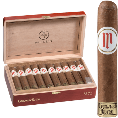 Crowned Heads Mil Dias Topes (Pig Tail) 20 Ct. Box 4.875X57