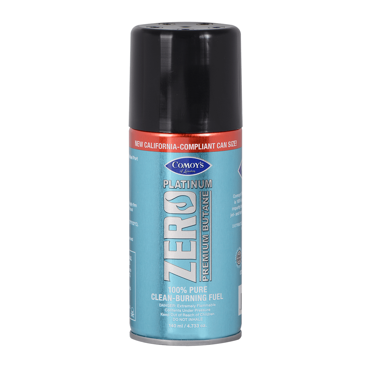 Butane Comoys Platinum Zero 4.73 Oz (140Ml) Can 12Ct Cali Carton