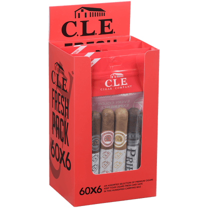 Cle Corojo Connecticut Habano Prieto 5/4 Display Fresh Packs