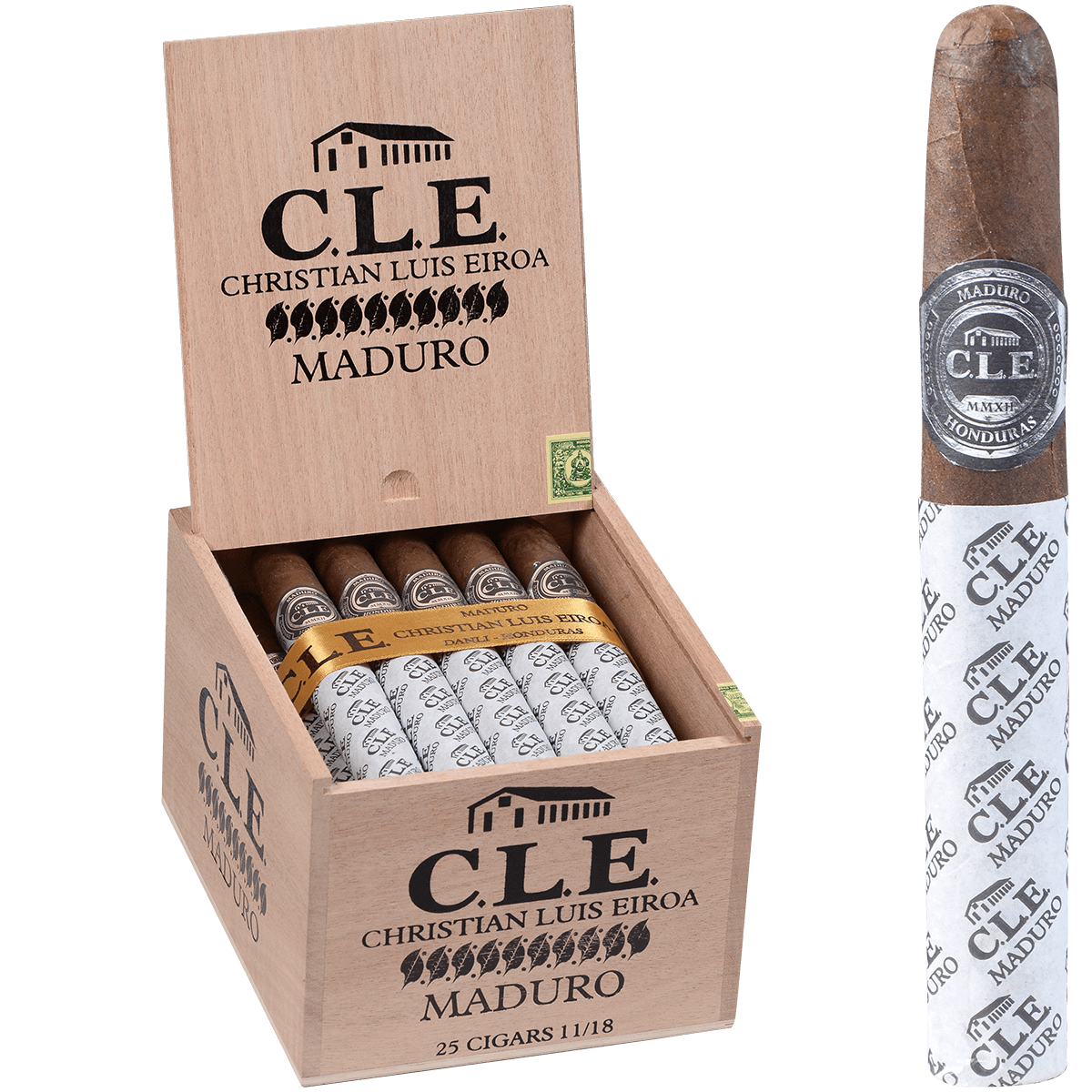 Cle Maduro 25 Ct Box 11/18