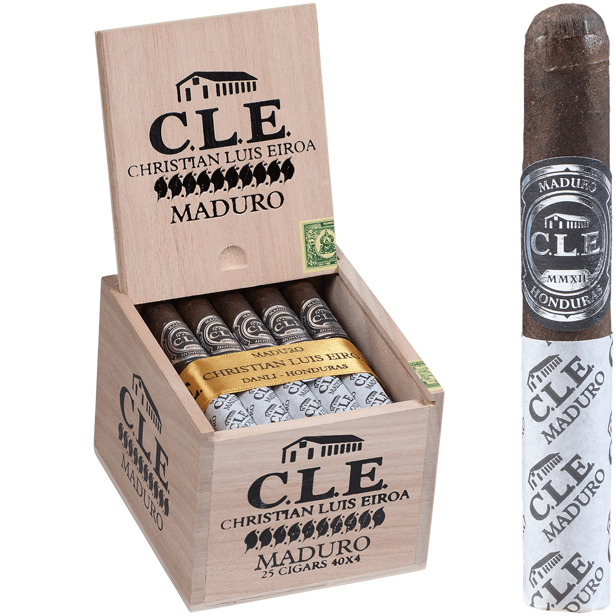Cle Maduro 25 Ct Box 40X4