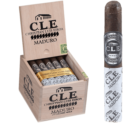 Cle Maduro 25 Ct Box 40X4