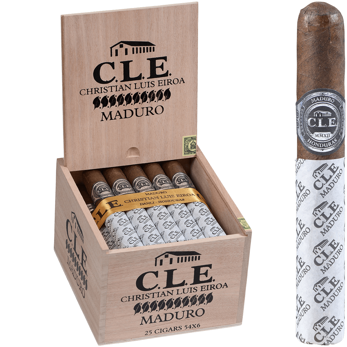 Cle Maduro 25 Ct Box 54X6