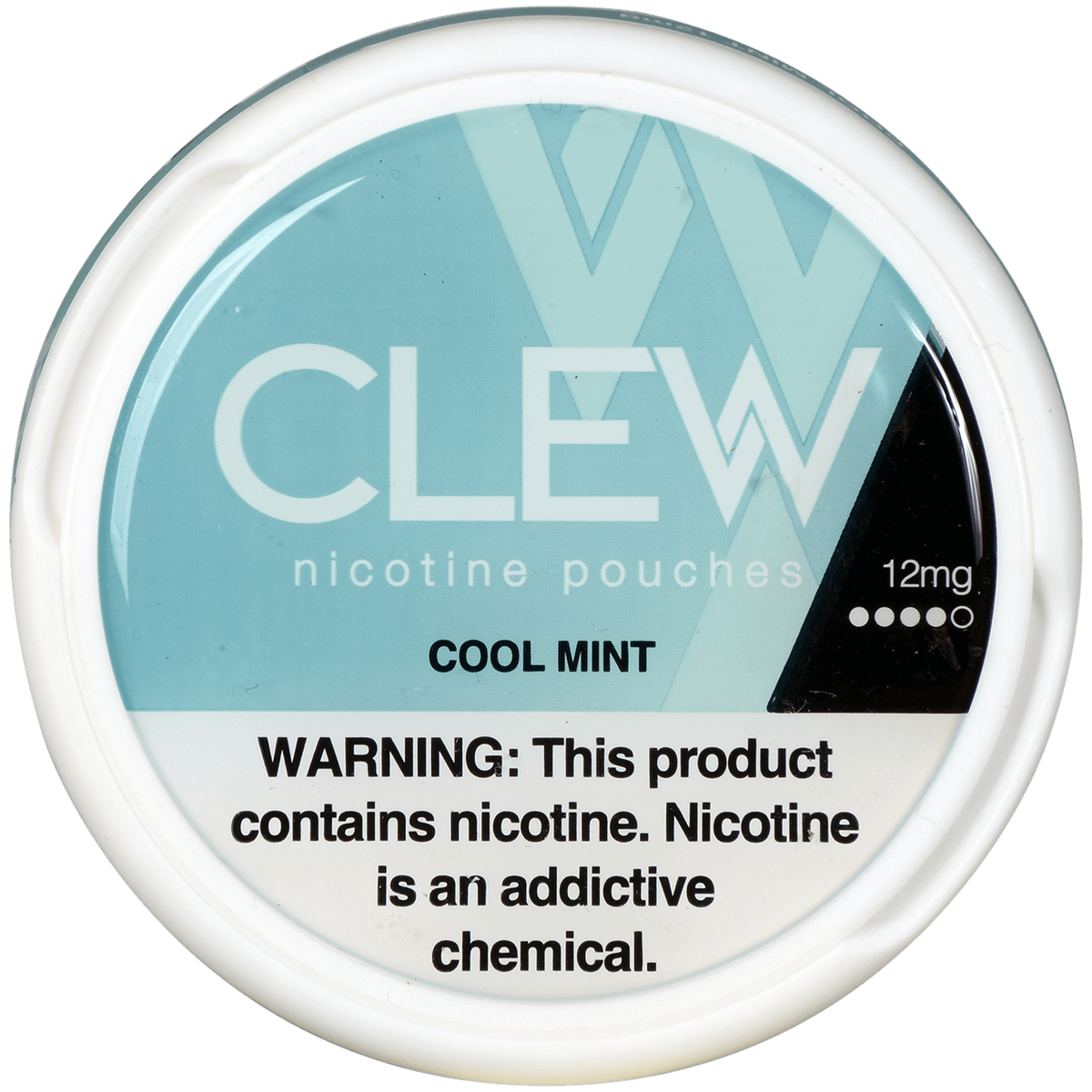 Clew Nicotine Pouches Cool Mint 12 Mg 1/5 Tins