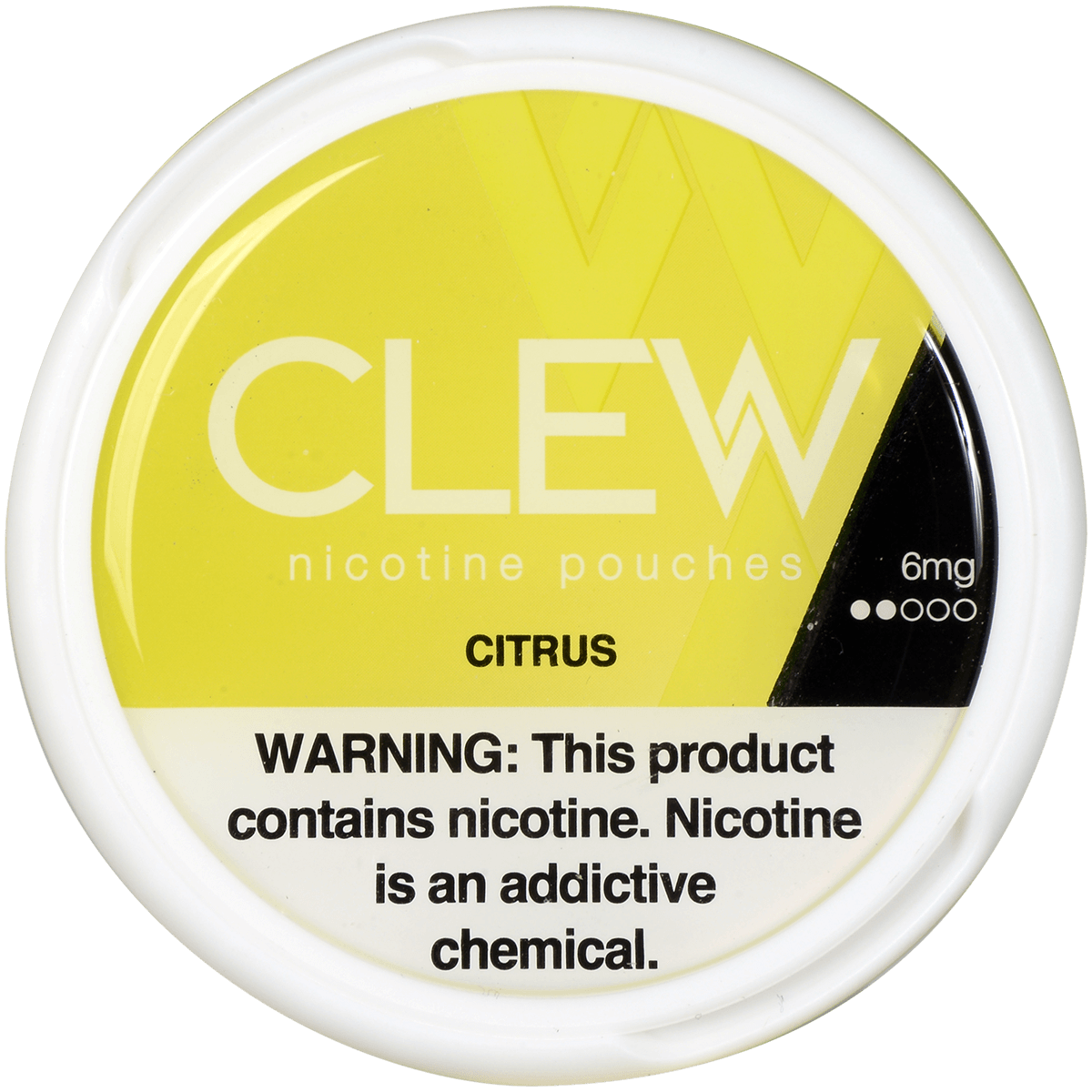 Clew Nicotine Pouches Citrus 6 Mg 1/5 Tins