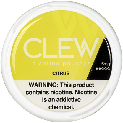 Clew Nicotine Pouches Citrus 6 Mg 1/5 Tins