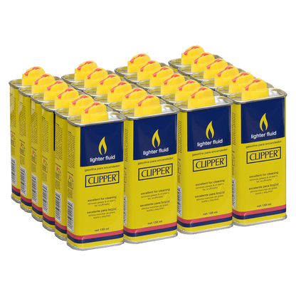 Clipper 133Ml Lighter Fluid 24Ct Display