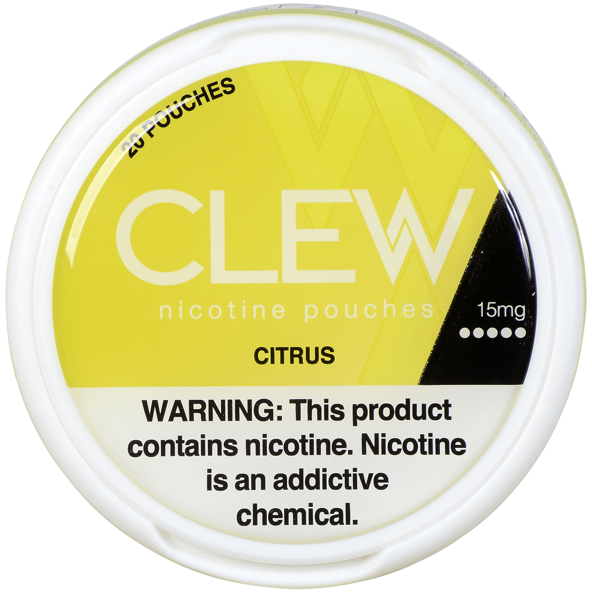 Clew 15Mg Citrus Nicotine Pouch