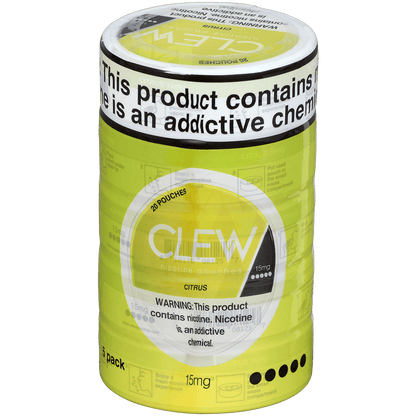 Clew 15Mg Citrus Nicotine Pouch