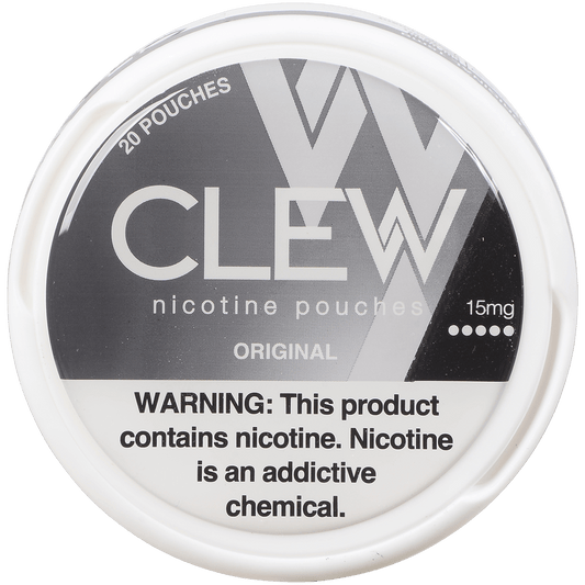 Clew Nicotine Pouches Original 15Mg 1/5 Tins