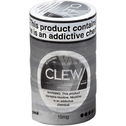 Clew Nicotine Pouches Original 15Mg 1/5 Tins