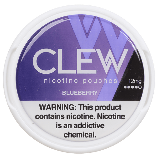 Clew Nicotine Pouches Blueberry 12 Mg 1/5 Tins